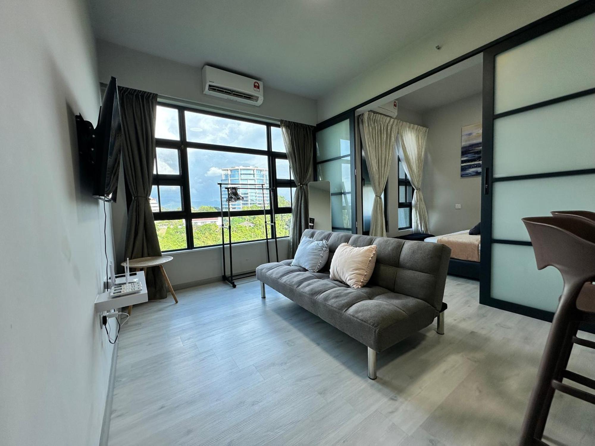 L Homestay Jesseltonquay Jq Kk City亚庇市区中心民宿2房1厕 โกตาคินาบาลู ภายนอก รูปภาพ